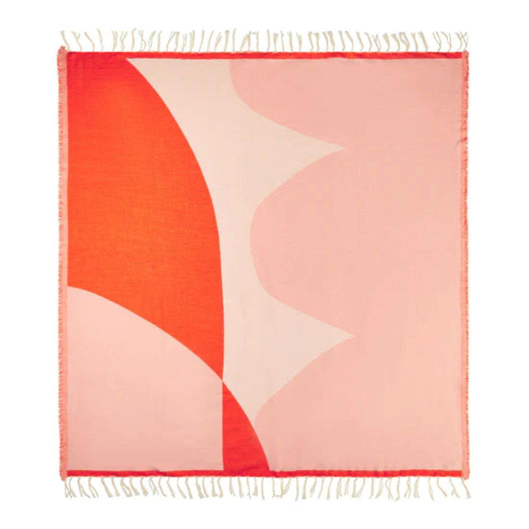 Merino Wool Blanket Pink