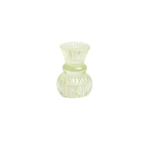 Load image into Gallery viewer, Glass Candle Holder Small Green
