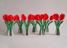 Load image into Gallery viewer, Pop Out Card Tulips
