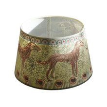 Load image into Gallery viewer, Hand Painted Lampshade Medium Hounds
