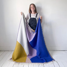 Load image into Gallery viewer, Merino Wool Blanket Lilac
