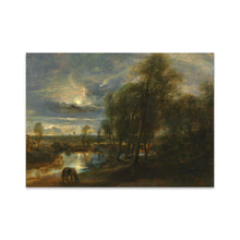 Load image into Gallery viewer, Print Board Peter Paul Rubens, Landscape by Moonlight
