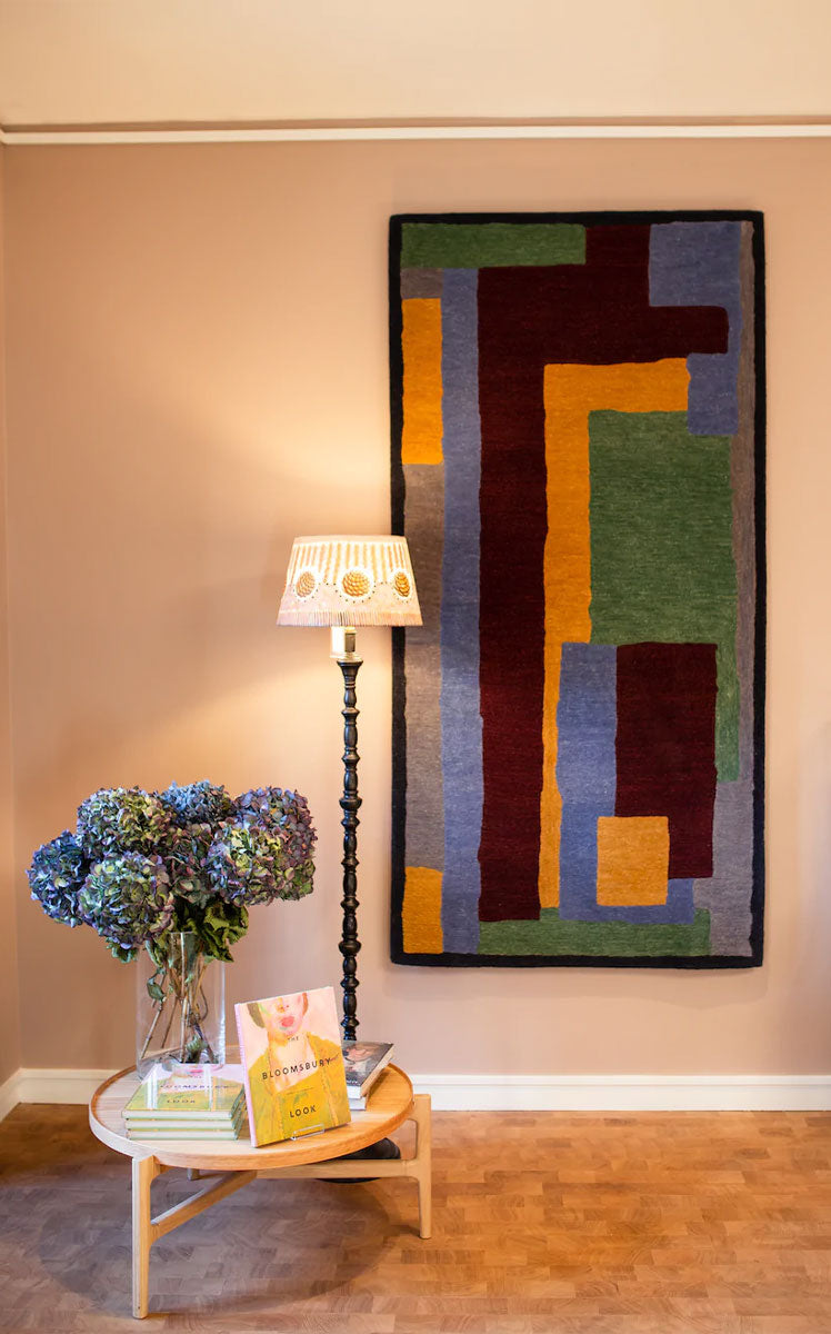Omega Workshops Rectangles Rug – The Courtauld Shop
