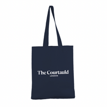 Load image into Gallery viewer, Courtauld Tote Bag Navy White
