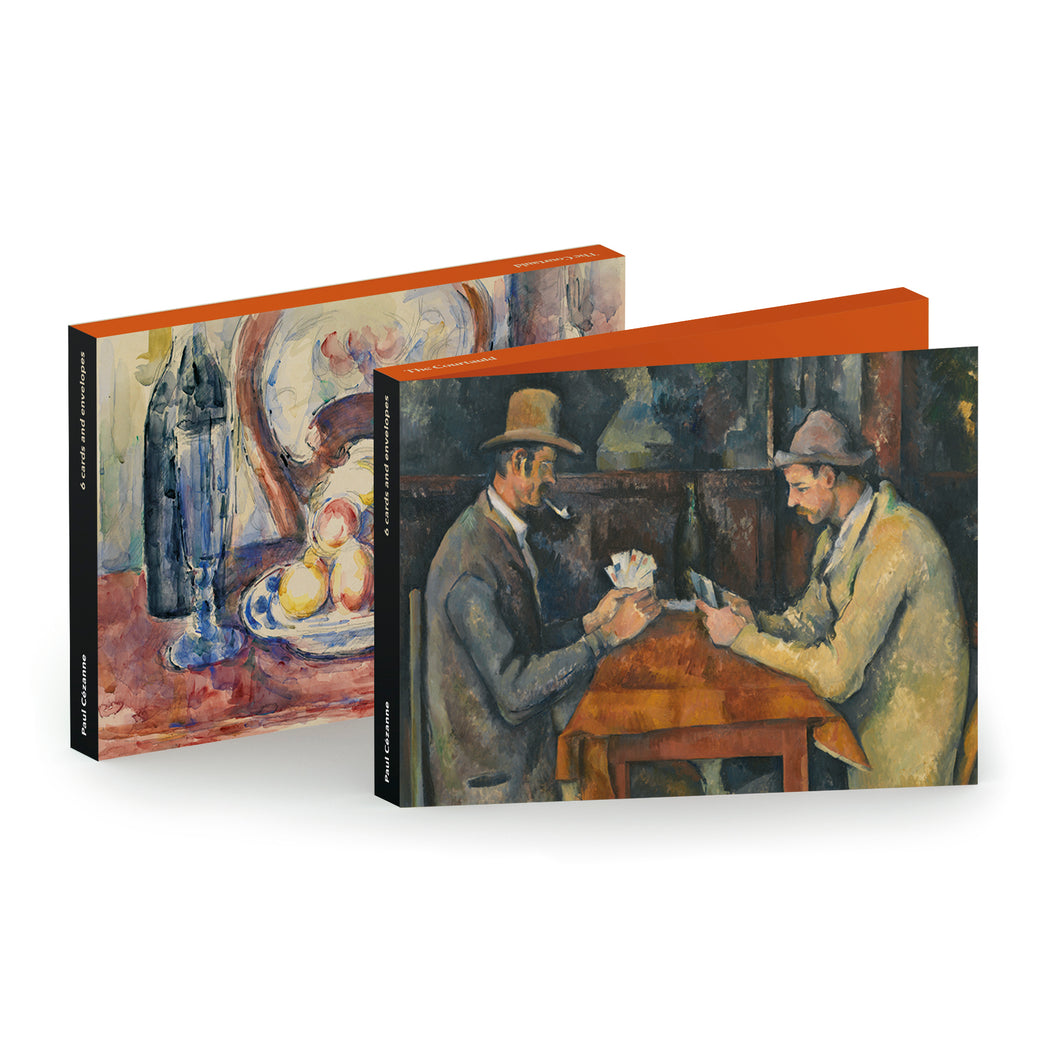 Cézanne Card Players Notecard Wallet