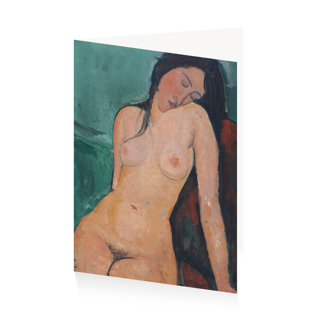 Modigliani Nude Greetings Card
