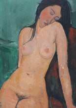 Load image into Gallery viewer, Modigliani Nude Greetings Card
