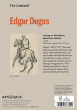 Load image into Gallery viewer, Degas Jockey Greetings Card
