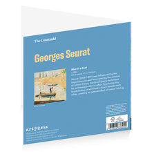 Load image into Gallery viewer, Notecard Wallet George Seurat Boat
