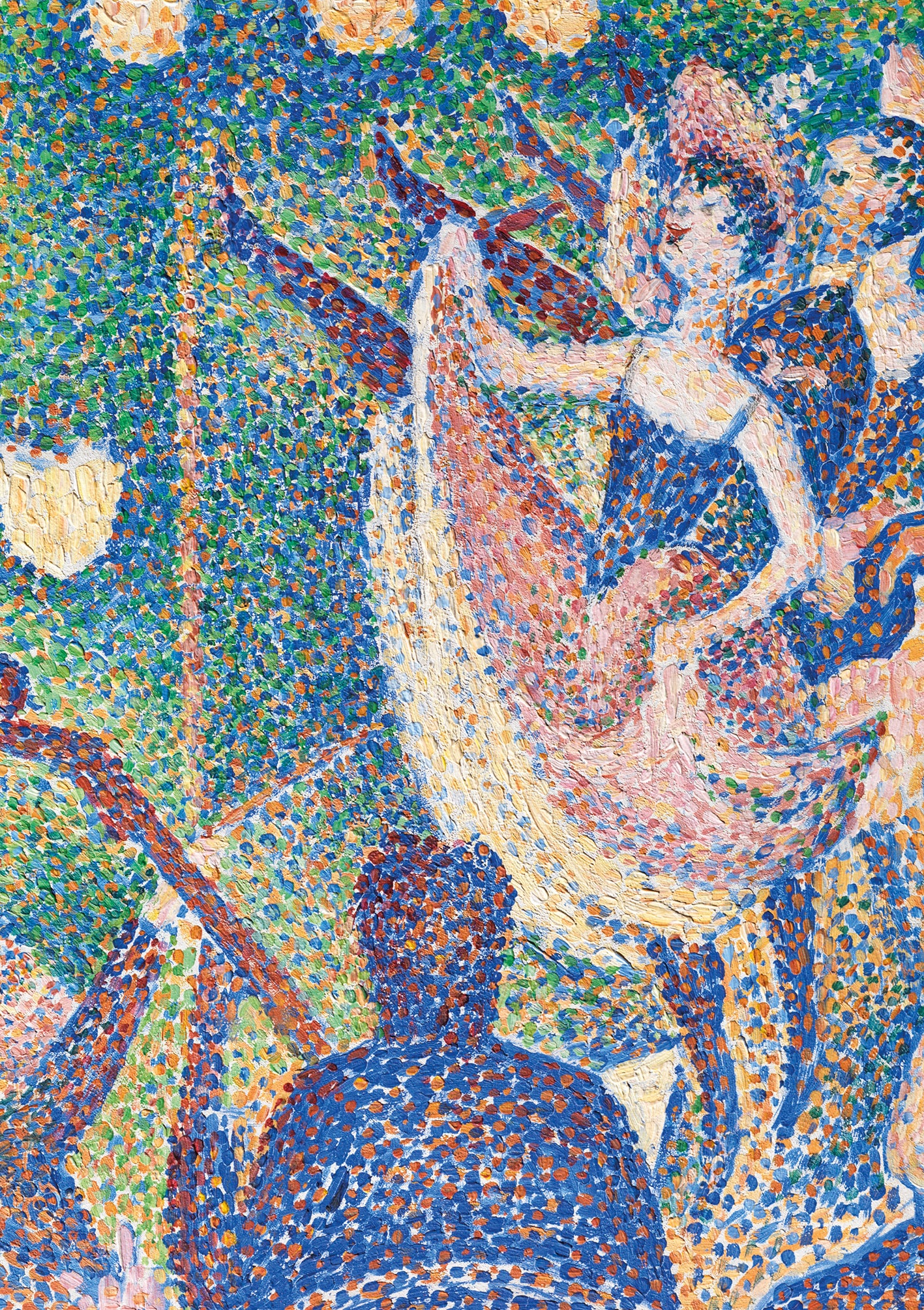 Seurat ‘Le Chahut’ Greetings Card