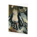 Renoir La Loge Greetings Card