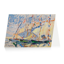 Load image into Gallery viewer, Signac Saint Tropez Greetings Card
