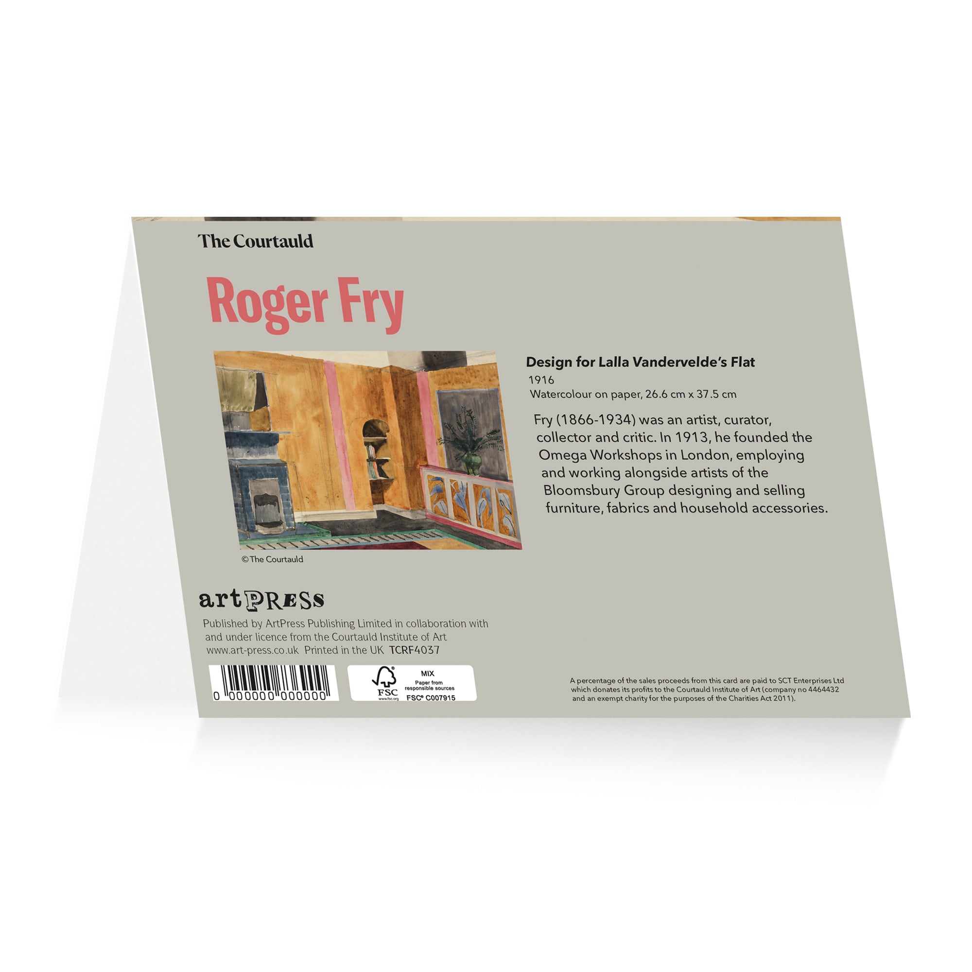 Notecard Wallet Roger Fry Venice