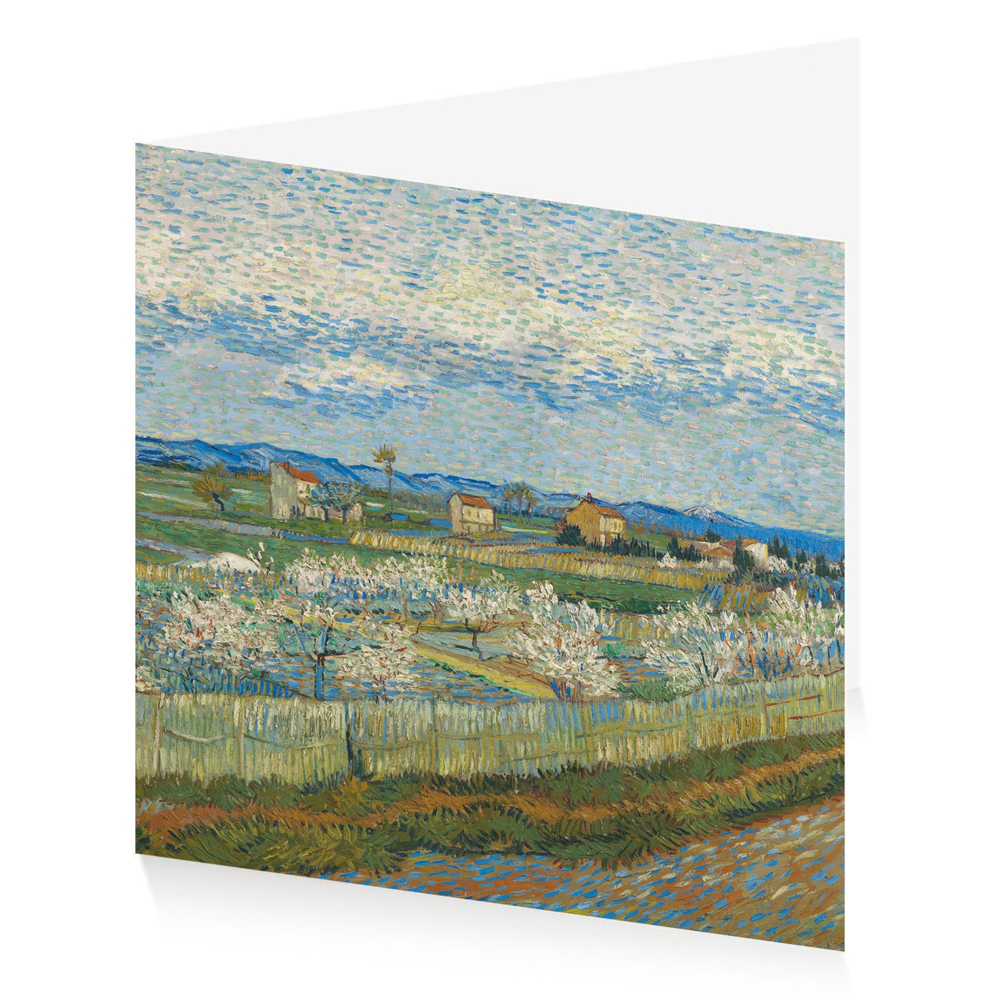 Notecard Wallet Vincent van Gogh Peach Trees