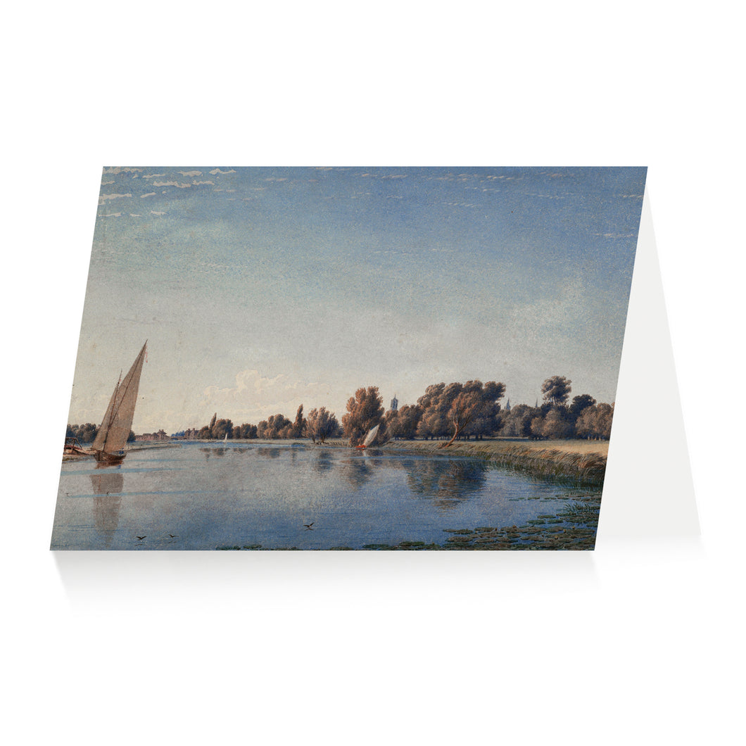 William Turner On the Isis Greetings Card