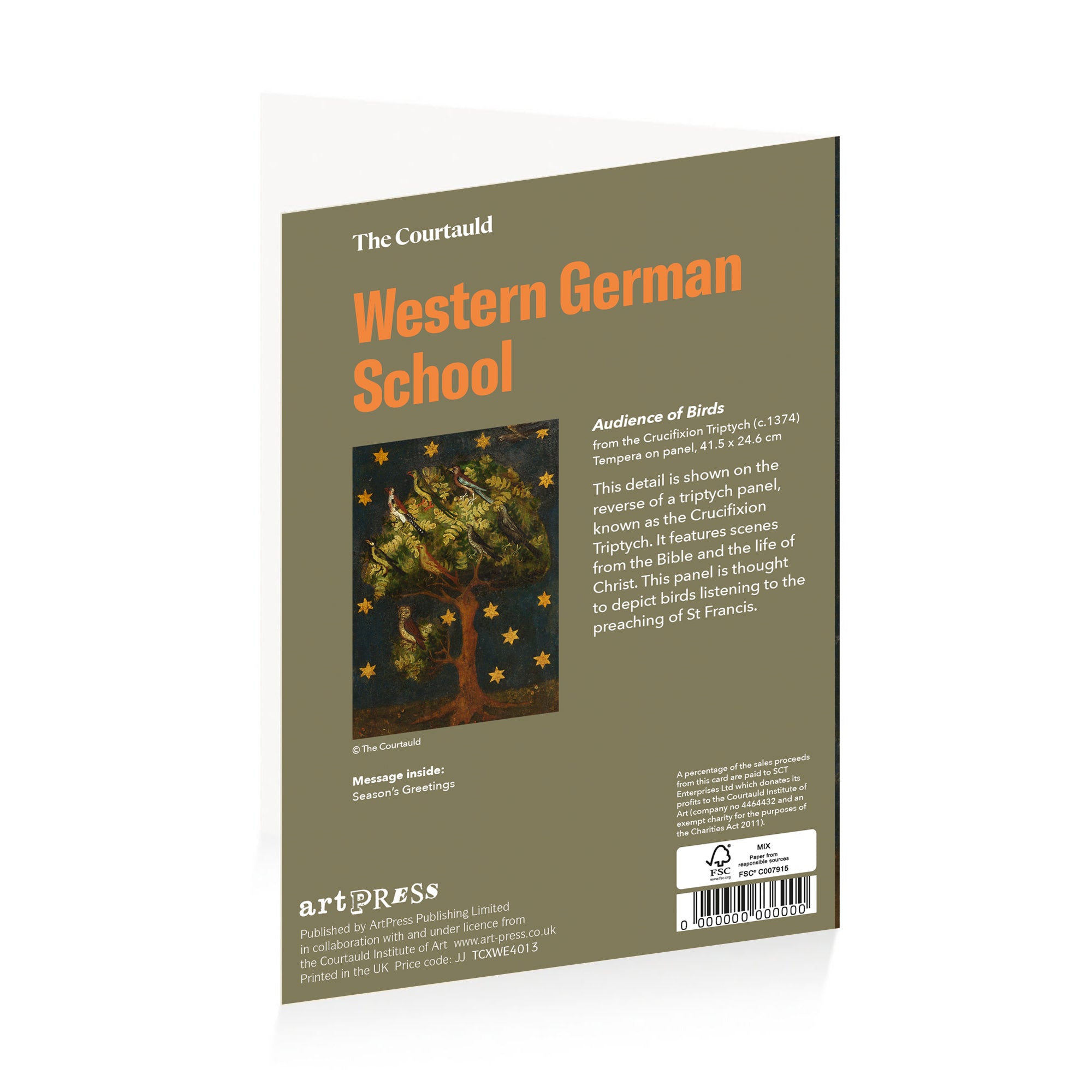 West German School Xmas Wallet