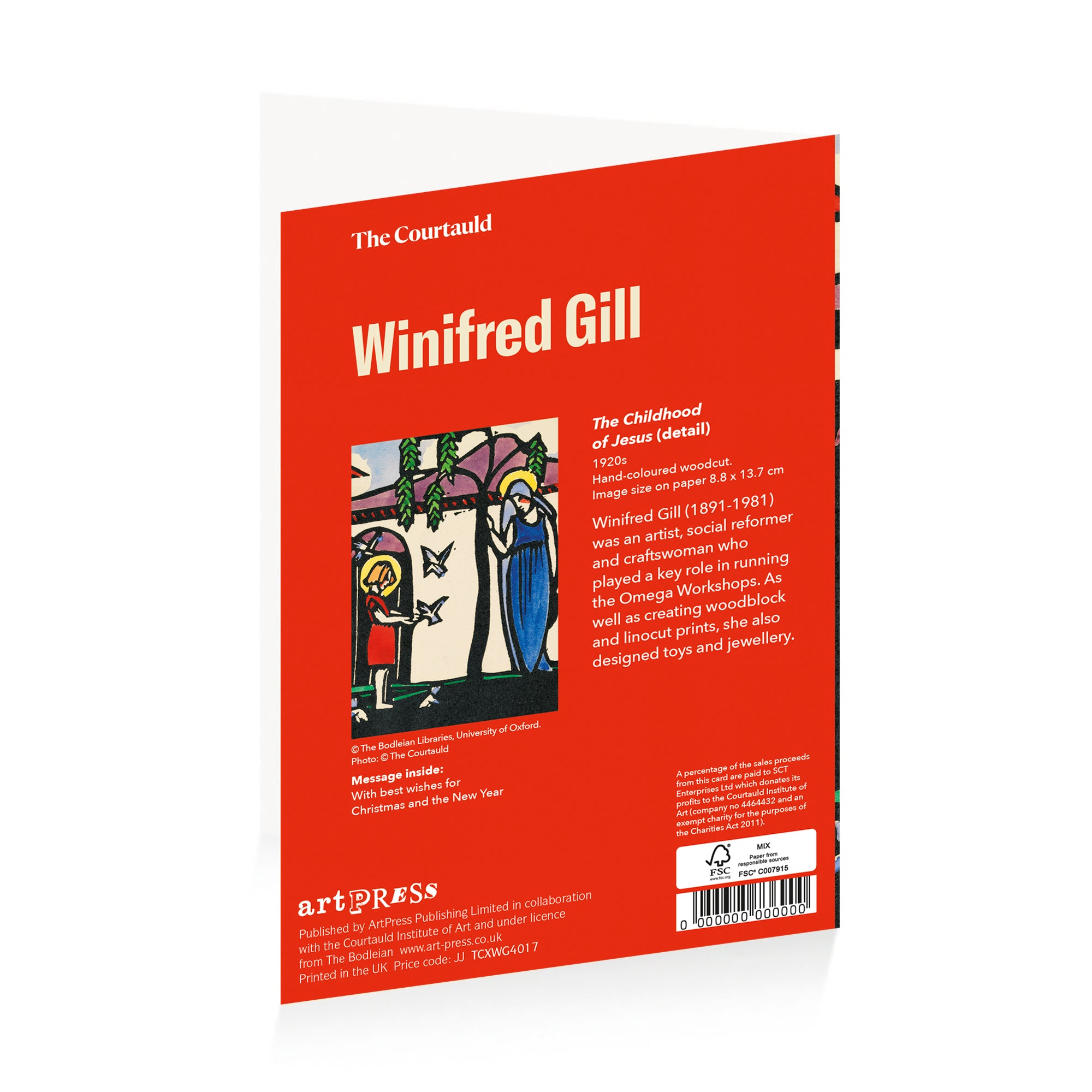Winifred Gill Xmas Wallet