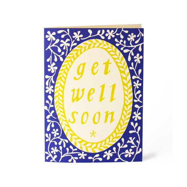Greetings Card Get Well Soon