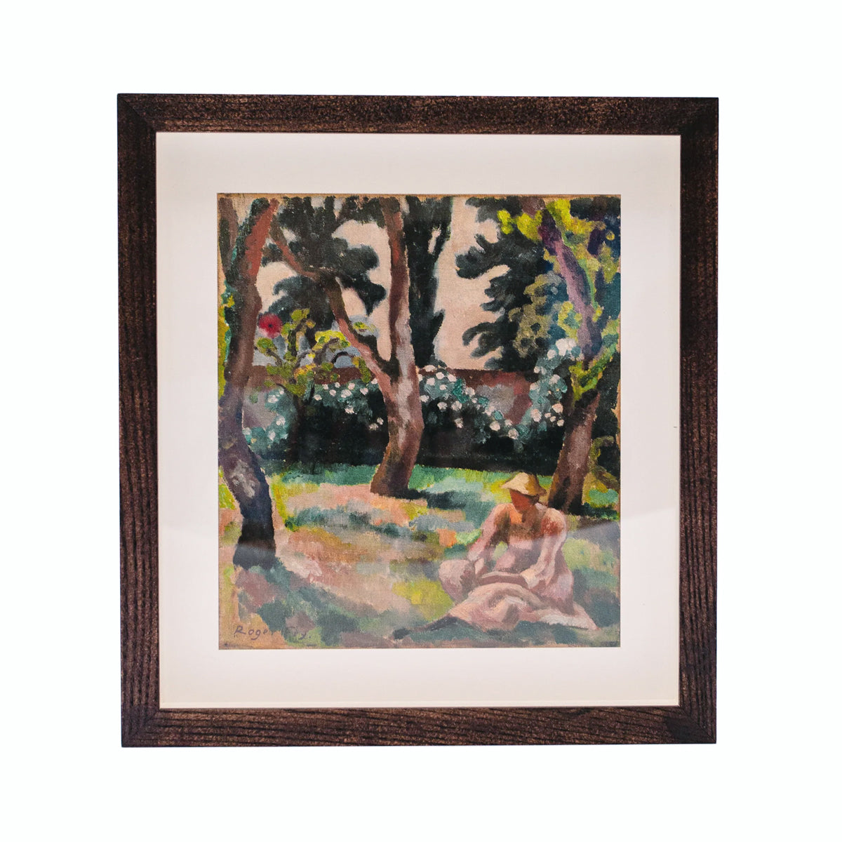 Framed Print Roger Fry Orchard