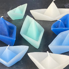 Load image into Gallery viewer, Small Boat Candle Cobalt
