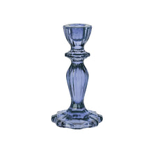 Load image into Gallery viewer, Glass Candle Holder Navy
