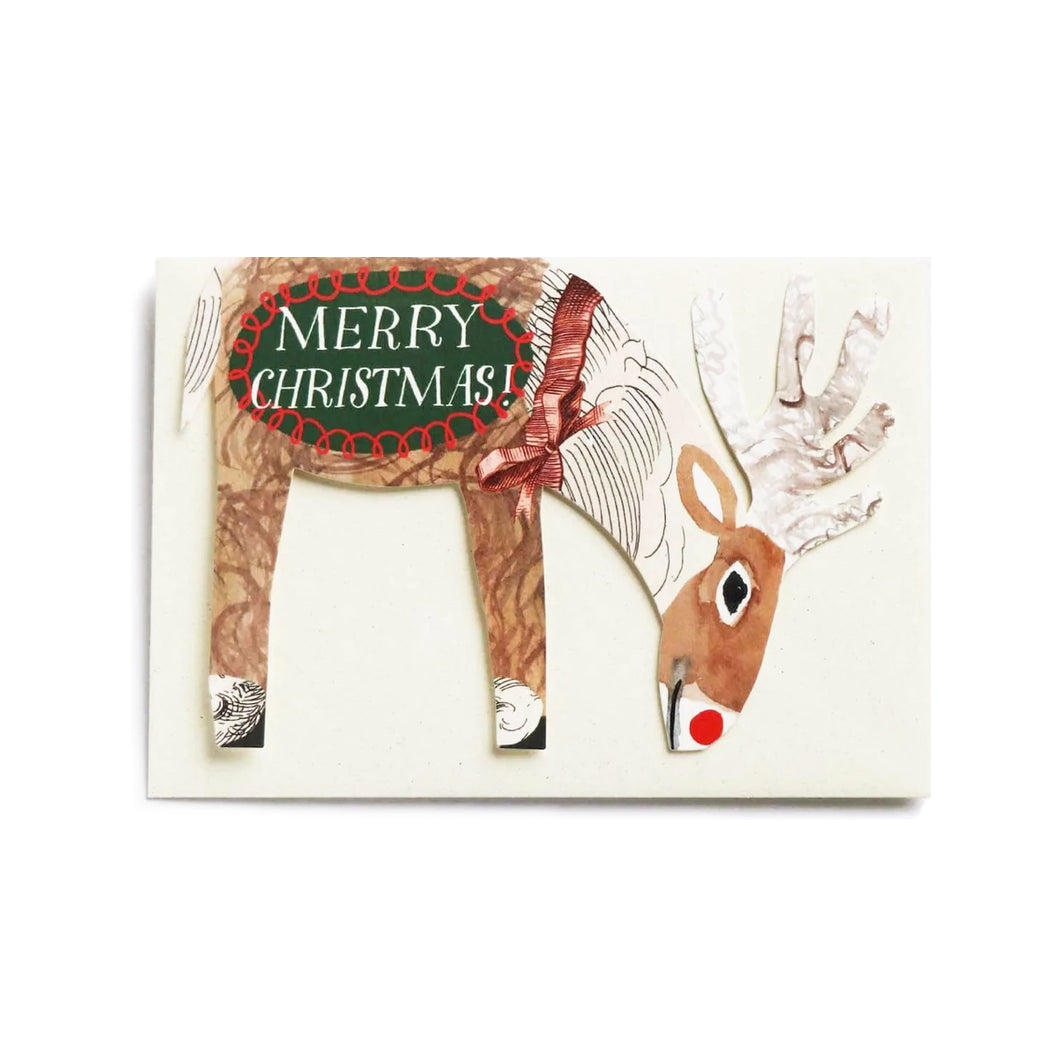 Greetings Card Rudolph