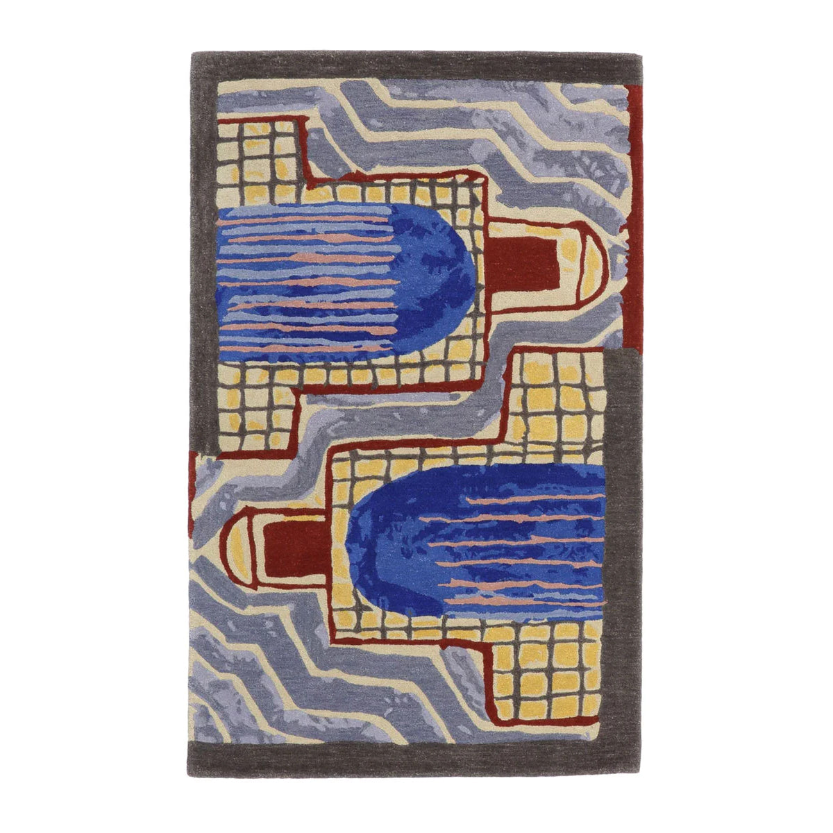 Omega Workshops Reflection Rug – The Courtauld Shop