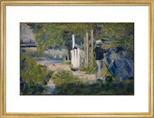 Load image into Gallery viewer, Georges Seurat, Man painting a Boat
