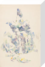 Load image into Gallery viewer, Paul Cézanne, Statue under trees
