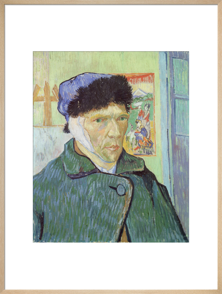 Self-Portrait with Bandaged Ear - The Courtauld
