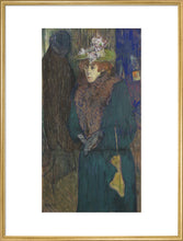 Load image into Gallery viewer, Henri de Toulouse-Lautrec, Jane Avril in the Entrance to the Moulin Rouge
