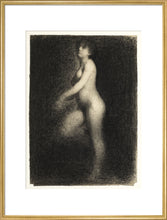 Load image into Gallery viewer, Georges Seurat, Female Nude
