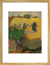 Load image into Gallery viewer, Paul Gauguin, The Haystacks, 1889
