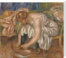 Load image into Gallery viewer, Pierre-Auguste Renoir, Woman Tying Her Shoe
