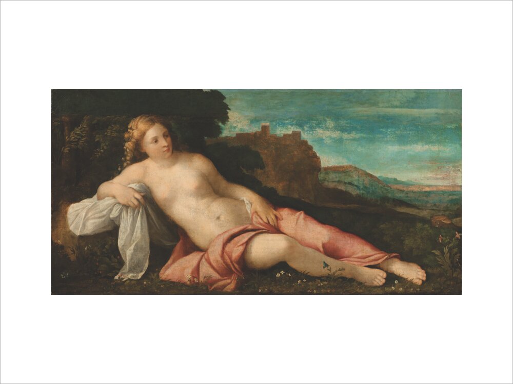 Jacopo Palma il Vecchio, Venus in a Landscape