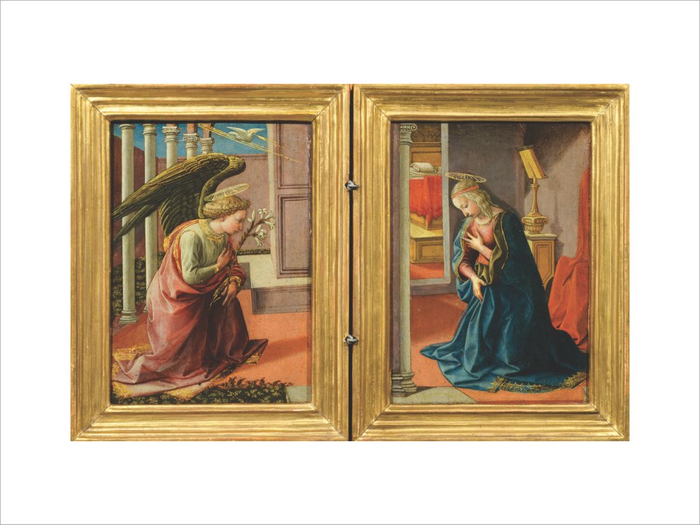Francesco di Stefano Pesellino, The Annunciation